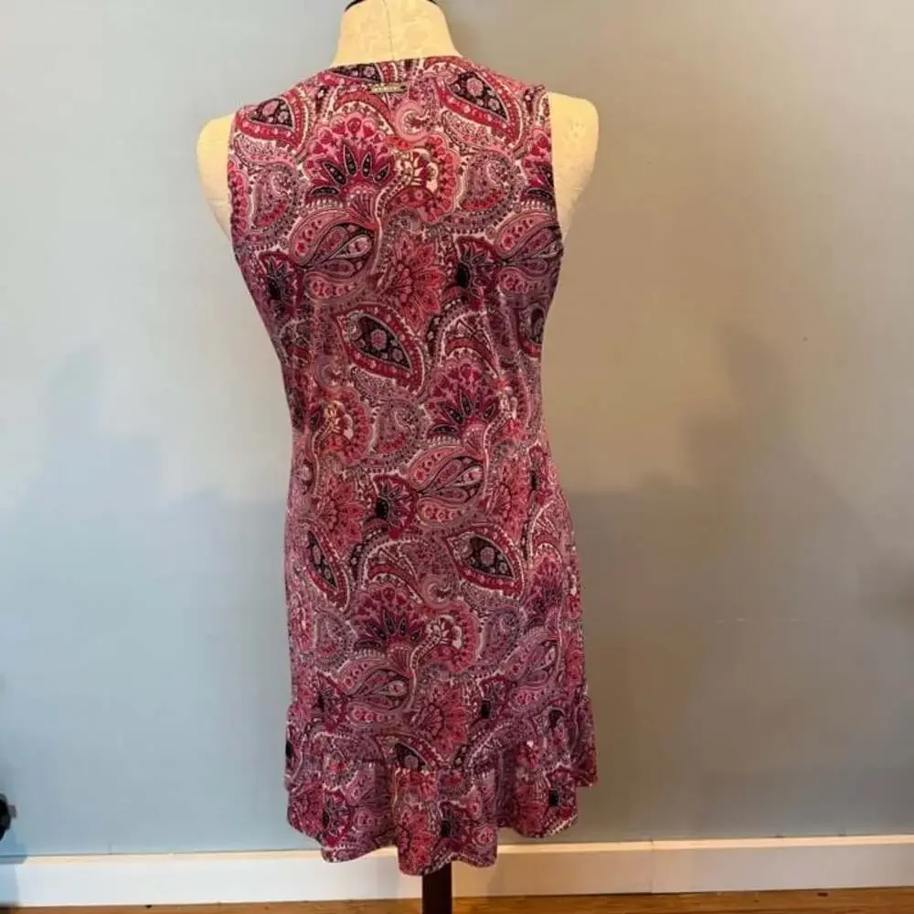 MICHAEL Michael Kors Pink Paisley Sleeveless Sundress